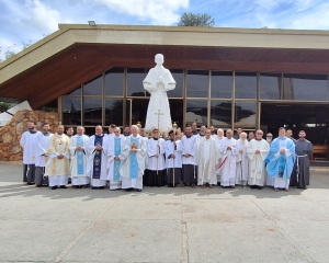 Frades celebram 22 anos da Prov&iacute;ncia S&atilde;o Maximiliano Maria Kolbe com Santa Missa em a&ccedil;&atilde;o de gra&ccedil;as