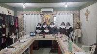Encontro da equipe de Forma&ccedil;&atilde;o Inicial da Federa&ccedil;&atilde;o das Irm&atilde;s Clarissas