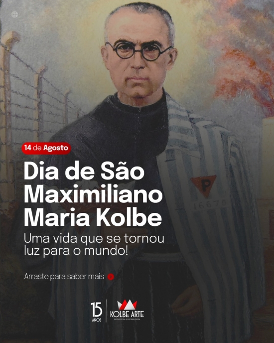 Dia de S&atilde;o Maximiliano - Mensagem do Frei Gilberto de Jesus
