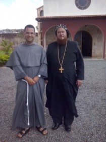 Monge da Igreja Sirian Ortodoxa De Antioquia visita o Seminário S. Francisco de Brasília