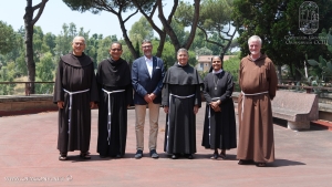 Cap&iacute;tulo Geral promove encontro entre os ministros gerais das Ordens Franciscanas