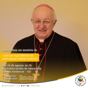 1 ano de falecimento de Dom Janusz Marian Daneck